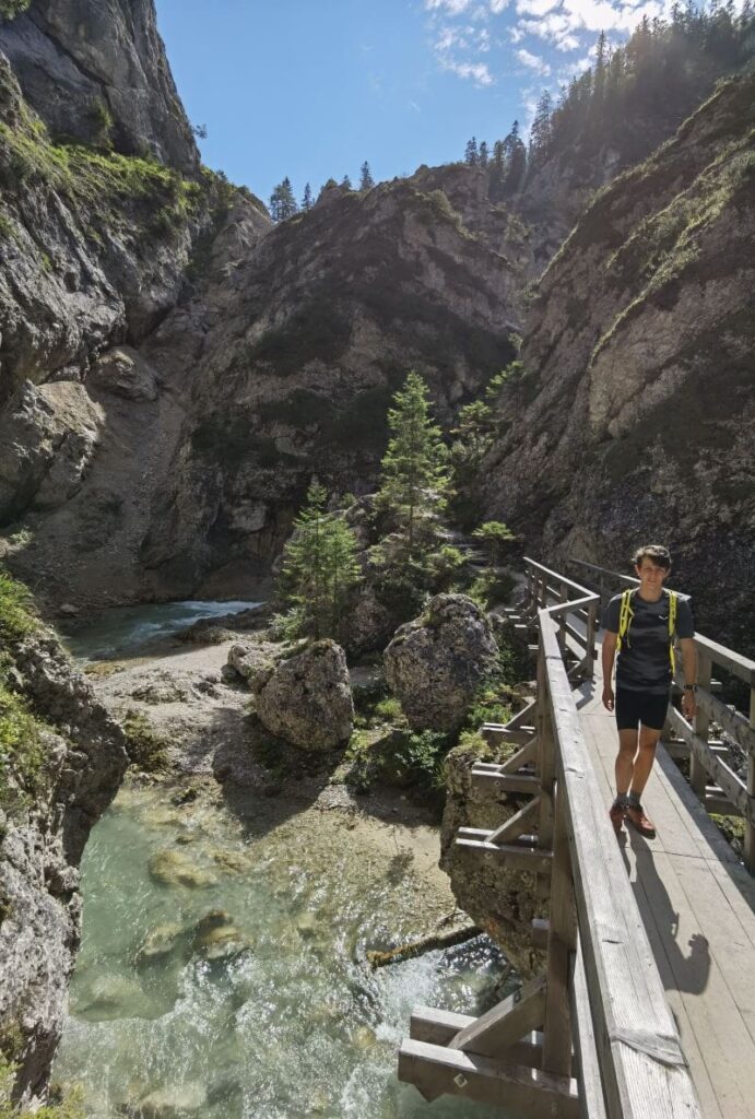 Gleirschklamm Scharnitz - ein toller Ort im Karwendel